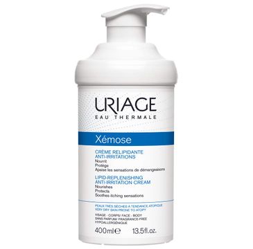 Uriage Xemose Lipid-Replenishing Anti-Irritation Cream kojący krem uzupełniający lipidy (400 ml)