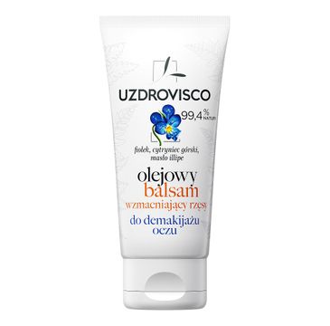 Uzdrovisco Olejowy balsam wzmacniający rzęsy do demakijażu oczu (60 ml)