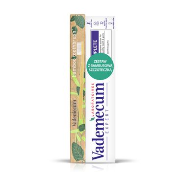 Vademecum Pro Vitamin Complex Pasta do zębów Complete  75ml + szczoteczka bambusowa do zębów (1 szt.)