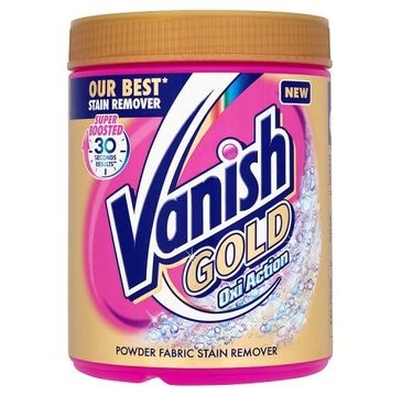 Vanish Gold Pink proszek do odplamiania tkanin 940g