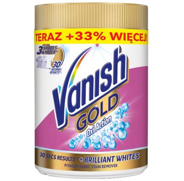 Vanish Gold White proszek do odplamiania tkanin 940g