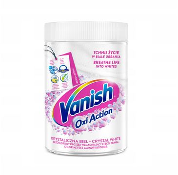 Vanish Oxi Action odplamiacz do białych tkanin w proszku 500g