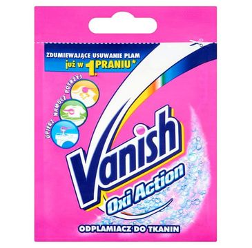 Vanish Oxy Action Odplamiacz do tkanin kolorowych (30 g)