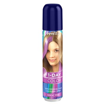 Venita 1-Day Color koloryzujący spray do włosów Magiczny Róż 50ml