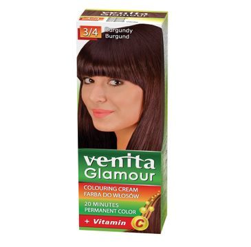 Venita Glamour farba do włosów 3/4 Burgund