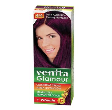 Venita Glamour farba do włosów 4/4 Ciemny Bakłażan