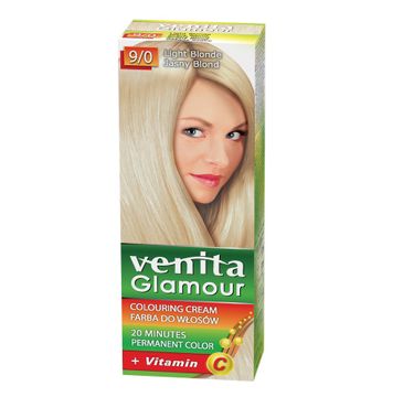 Venita Glamour farba do włosów 9/0 Jasny Blond