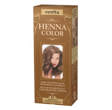 Venita Henna Color balsam koloryzujący z ekstraktem z henny 13 Orzech Laskowy 75ml