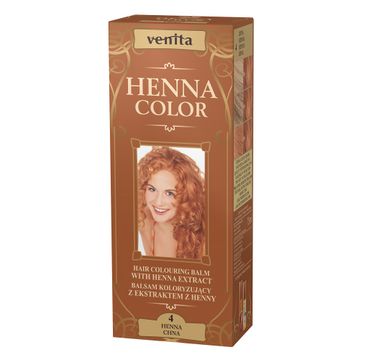 Venita Henna Color balsam koloryzujący z ekstraktem z henny 4 Chna 75ml