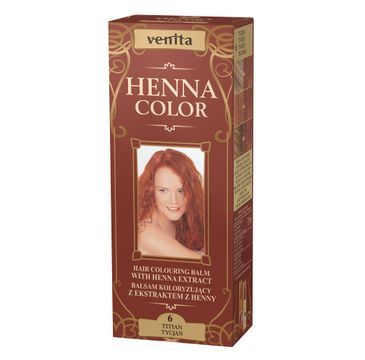 Venita Henna Color balsam koloryzujący z ekstraktem z henny 6 Tycjan 75ml