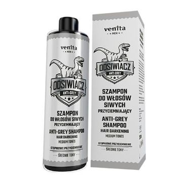 Venita Men szampon do włosów siwych przyciemniający  Średnie Tony 200ml