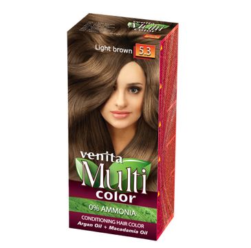 Venita MultiColor pielęgnacyjna farba do włosów 5.3 Jasny Brąz