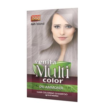 Venita MultiColor szampon koloryzujący 10.01 Popielaty Blond 40g