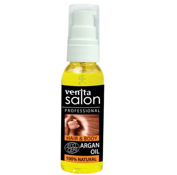 Venita Salon Professional Hair & Body 100% Natural olejek do włosów i ciała Argan 50ml