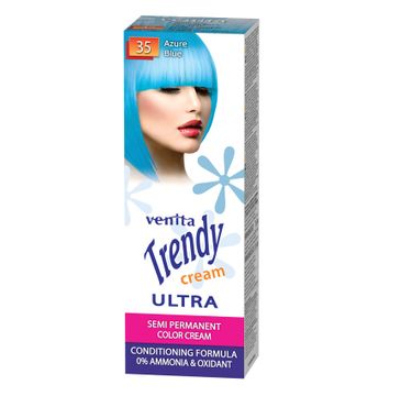 Venita Trendy Cream krem do koloryzacji włosów 35 Azure Blue
