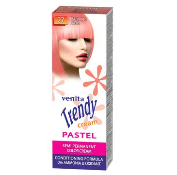 Venita Trendy Cream Ultra krem do koloryzacji włosów 27 Flamingo Flash