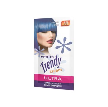 Venita Trendy Cream Ultra krem do koloryzacji włosów 39 Cosmic Blue (35 ml)