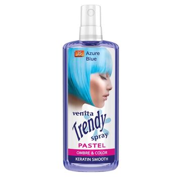 Venita Trendy Spray Pastel koloryzuj膮cy spray do w艂os贸w 35 Azure Blue (200 ml)