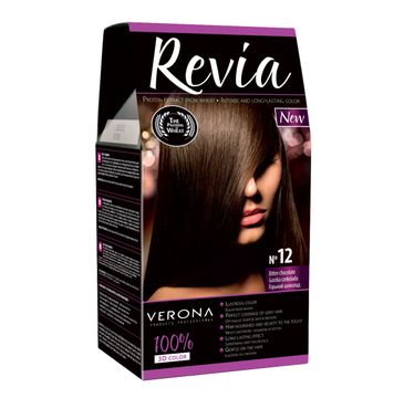 Verona farba do każdego typu włosów nr 12 gorzka czekolada 50 ml