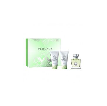 Versace Versense zestaw woda toaletowa spray 50ml + balsam do ciała 50ml + żel pod prysznic 50ml