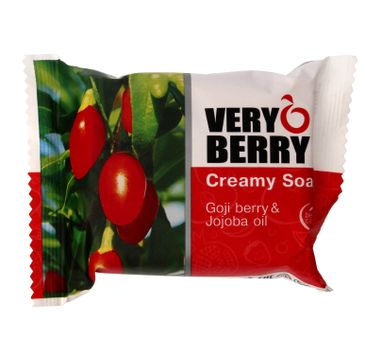 Very Berry Goji Berry & Jojoba Oil mydło do każdego typu skóry kremowe w kostce 100 g