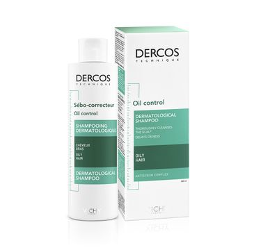 Vichy Dercos Oil Control Shampoo szampon do włosów przetłuszczających się 200ml