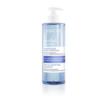 Vichy Dercos Technique Mineral Soft Shampoo łagodny szampon wzmacniający do włosów 400ml