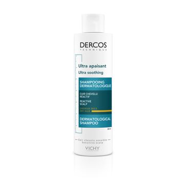 Vichy Dercos Ultra Soothing Shampoo ultrakojący szampon do włosów suchych 200ml