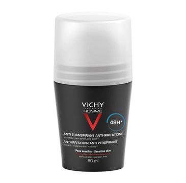 Vichy Homme Anti-Perspirant Sensitive Skin 48h antyperspirant w kulce do skóry wrażliwej (50 ml)