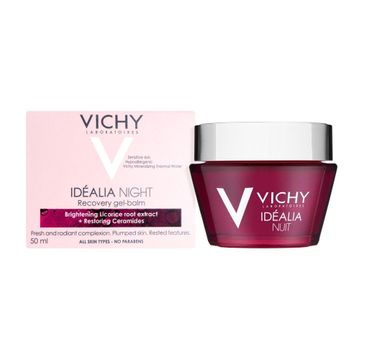 Vichy Idealia Night Recovery Gel-Balm regenerujący żel-balsam na noc (50 ml)