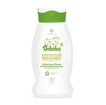 Viorica Bebelus Happy Baby Head-to-Toe Foam Shampoo szampon w piance dla dzieci (250 ml)