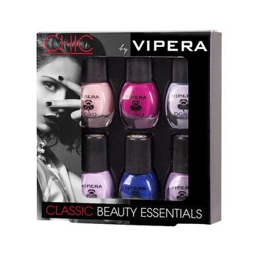 Vipera Chic Classic Beauty Essentials zestaw lakierów do paznokci nr 7 6x5.5ml