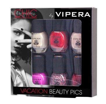 Vipera Chic Vacation Beauty Pics zestaw lakierów do paznokci nr 3 6x5.5ml