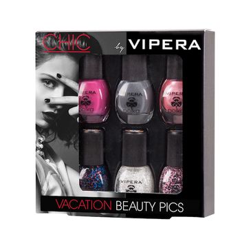 Vipera Chic Vacation Beauty Pics zestaw lakierów do paznokci nr 6 6x5.5ml