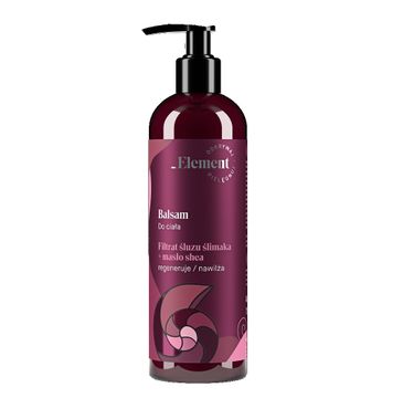 Vis Plantis Element Filtrat Śluzu Ślimaka balsam regenerujący do ciała przeciw oznakom starzenia (400 ml)