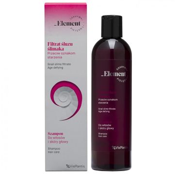 Vis Plantis Element Filtrat Śluzu Ślimaka szampon do włosów i skóry głowy przeciw oznakom starzenia (300 ml)