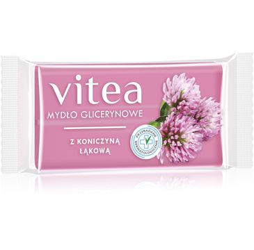 Vitea mydło do każdego typu skóry glicerynowe w kostce z koniczyną łąkową 75 g
