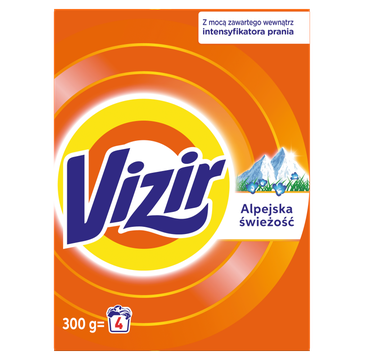 Vizir Alpine Fresh Proszek Do Prania 4prania (300 g)