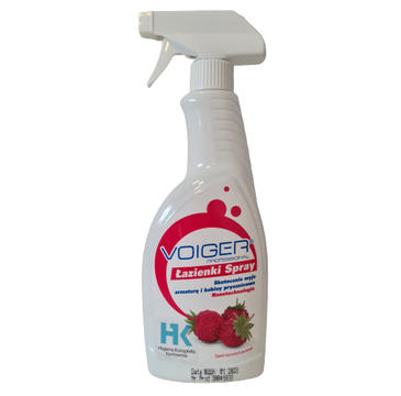 Voiger Spray do łazienki o zapachu poziomki (500 ml)
