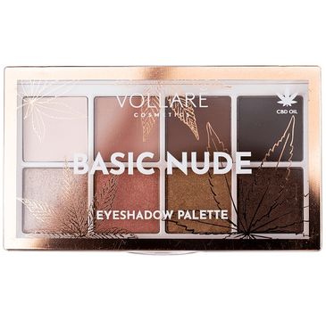 Vollare Basic Nude Eyeshadow Palette paleta cieni do powiek (11 g)