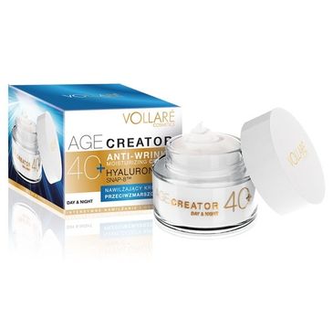 Vollare Cosmetics Age Creator 40+ krem do twarzy nawilżający przeciwzmarszczkowy na dzień i noc 50 ml