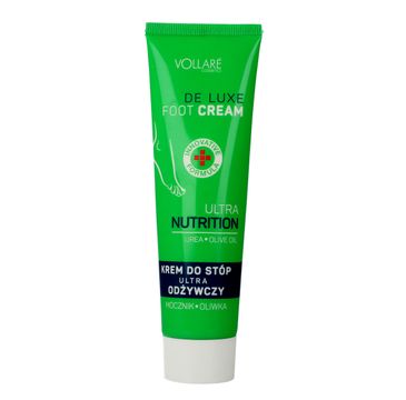 Vollare Cosmetics De Luxe odżywczy krem do stóp 100 ml