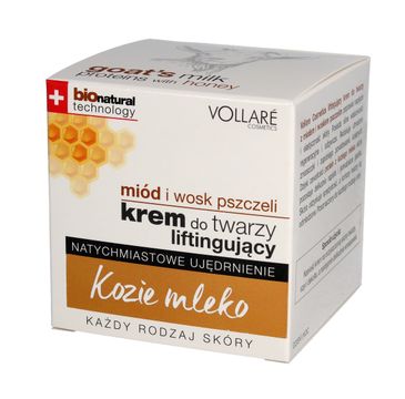 Vollare Cosmetics Kozie Mleko krem do twarzy liftingujący na dzień i noc 50 ml