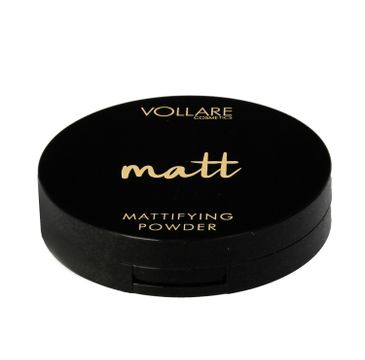 Vollare Cosmetics Matt Puder matujący w kamieniu nr 12 (10 g)