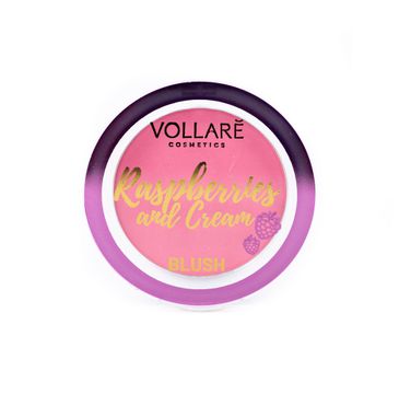 Vollare Raspberries and Cream róż do policzków 01 Juicy Blush (5 g)