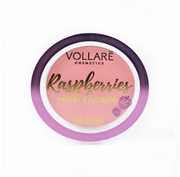 Vollare Raspberries and Cream róż do policzków 02 Yummy Blush (5 g)
