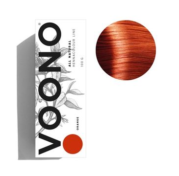 Voono All Natural Hennacolour Line henna do włosów Orange (100 g)