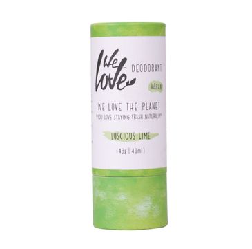 We Love The Planet naturalny dezodorant w kremie Luscious Lime 48g