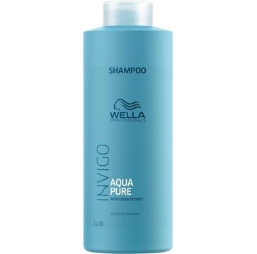 Wella Professionals Invigo Aqua Pure Purifying Shampoo oczyszczający szampon do włosów 1000ml