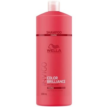 Wella Professionals Invigo Brillance Color Protection Shampoo Coarse szampon chroniący kolor do włosów grubych 1000ml